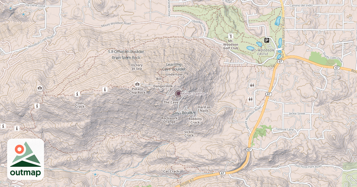 Map of Mother Superior