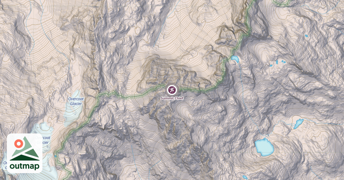 Map of Summit Chief