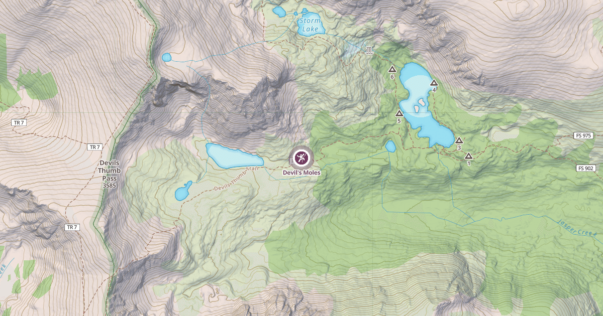 Map preview of Devil's Moles