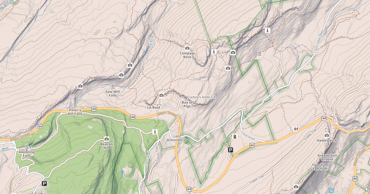 Map preview of Cuckoo's Arete