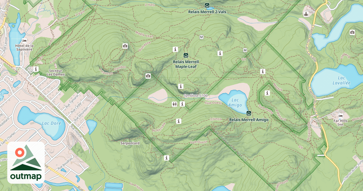 Map of Symbiose
