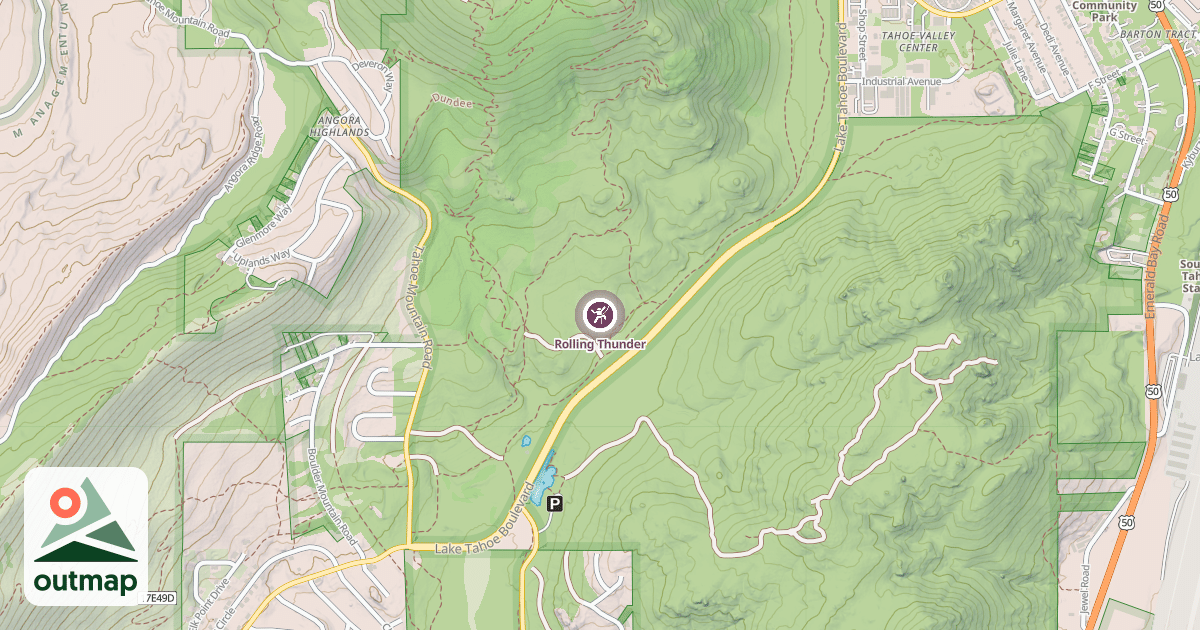 Map of Rolling Thunder