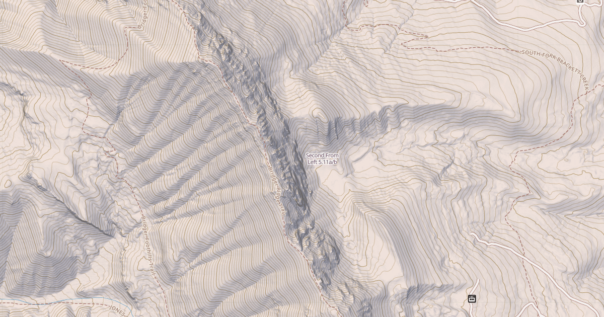 Map preview of Second From Left