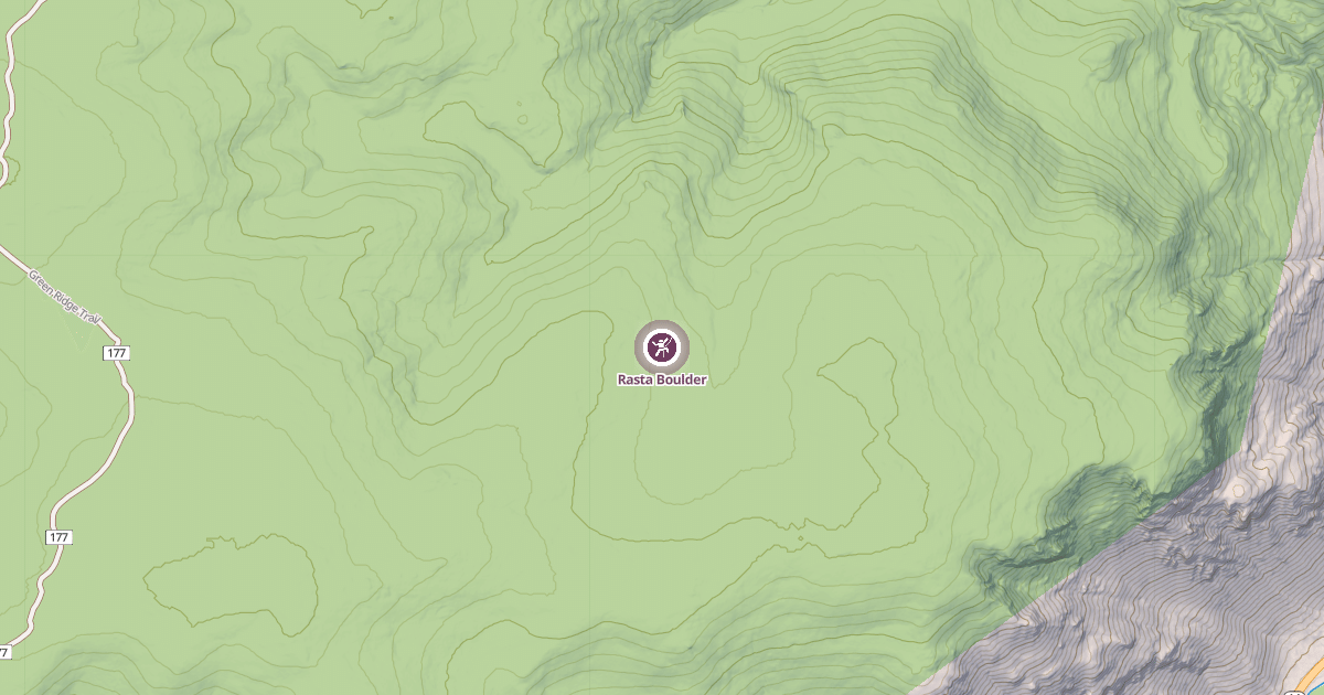 Map preview of Rasta Boulder