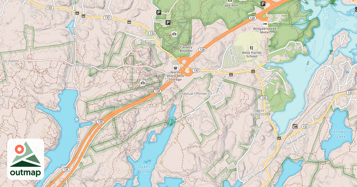 Map of Habitual Offender