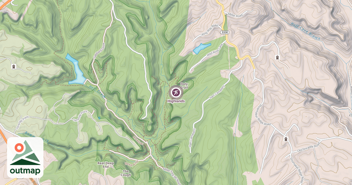 Map of Highlands