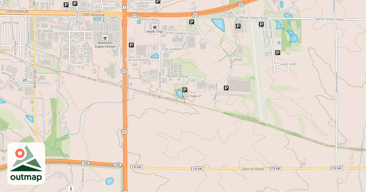 Map of Lil Flake