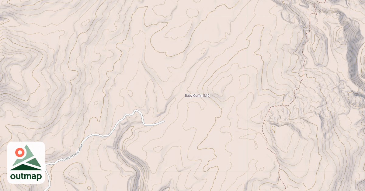 Map of Baby Coffin
