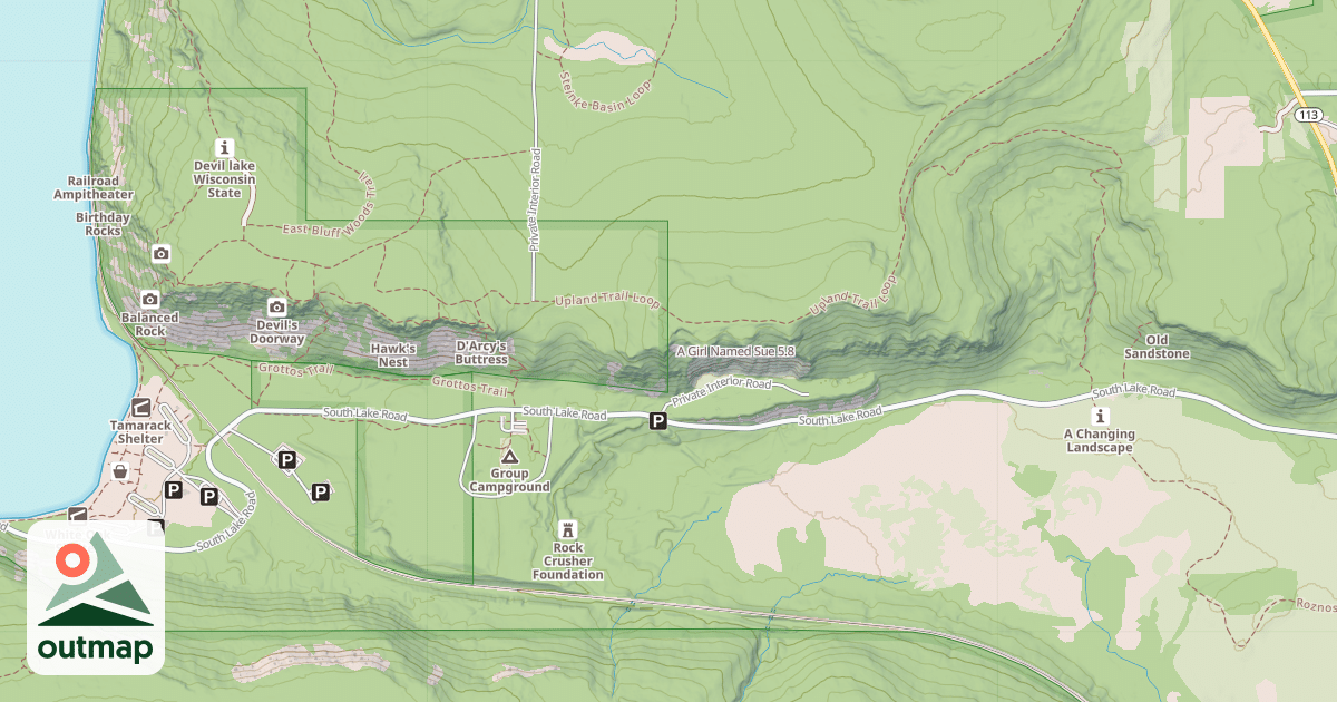 Map of A Girl Named Sue