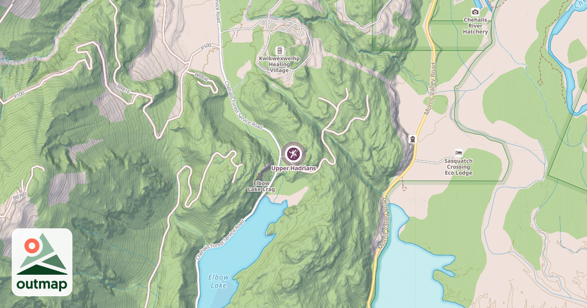Map of Upper Hadrians
