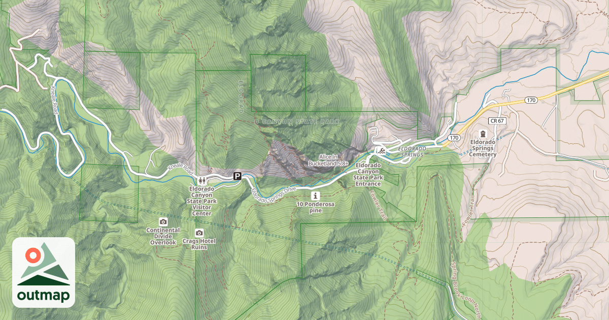 Map of Alice in Bucketland