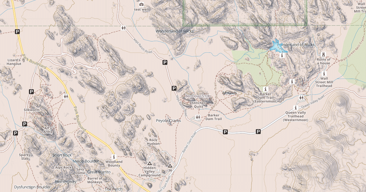 Map preview of Ben Dover