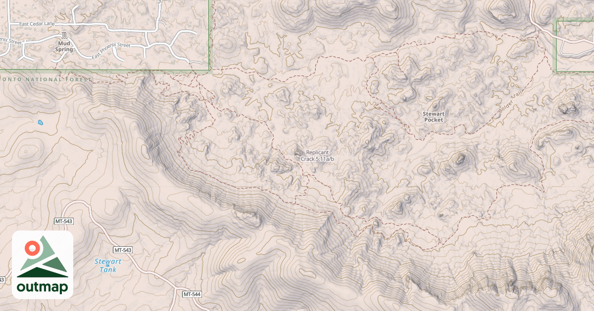 Map of Replicant Crack
