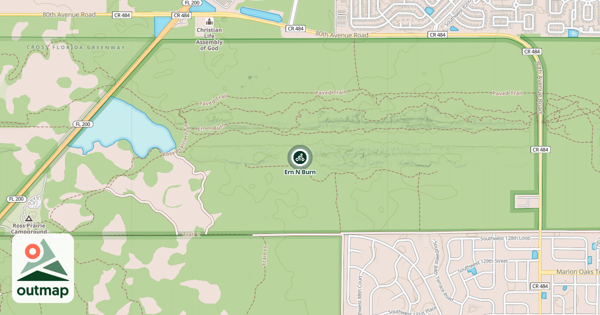 Map of Ern N Burn