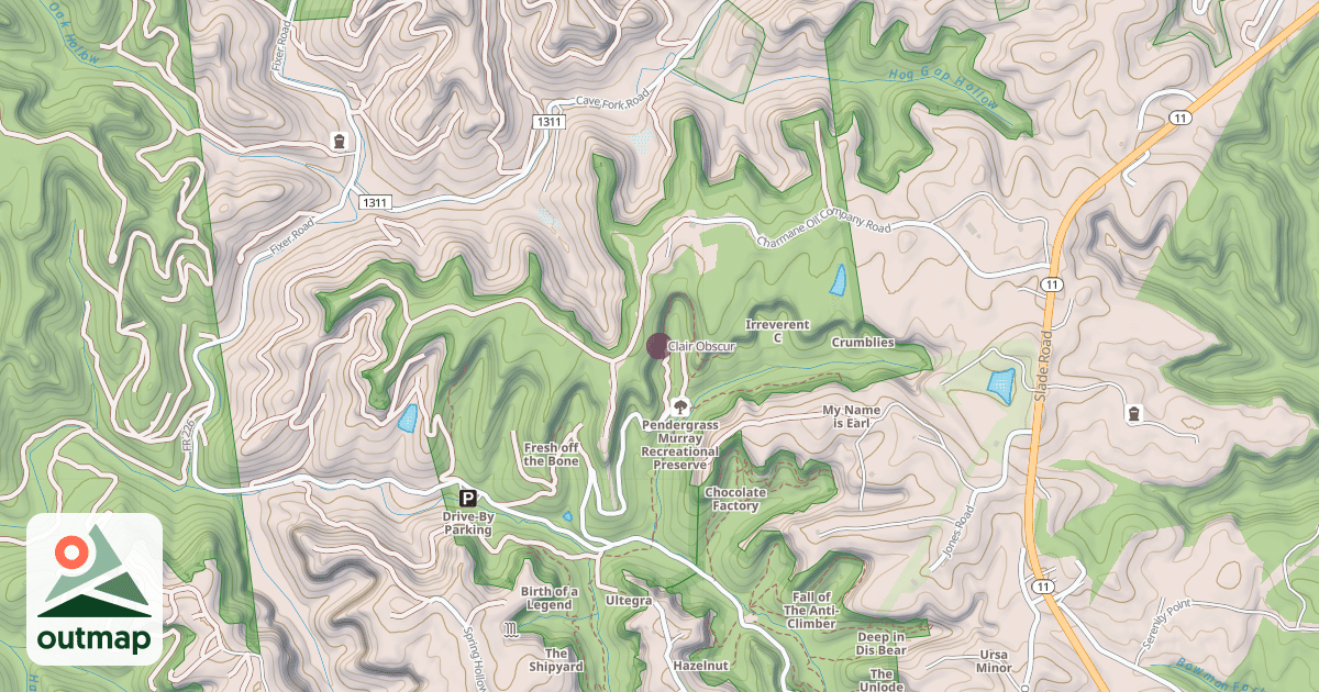 Map of Clair Obscur