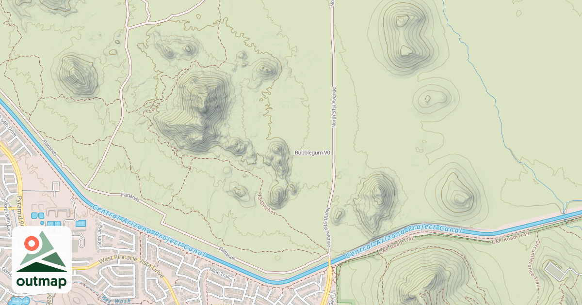 Map of Bubblegum