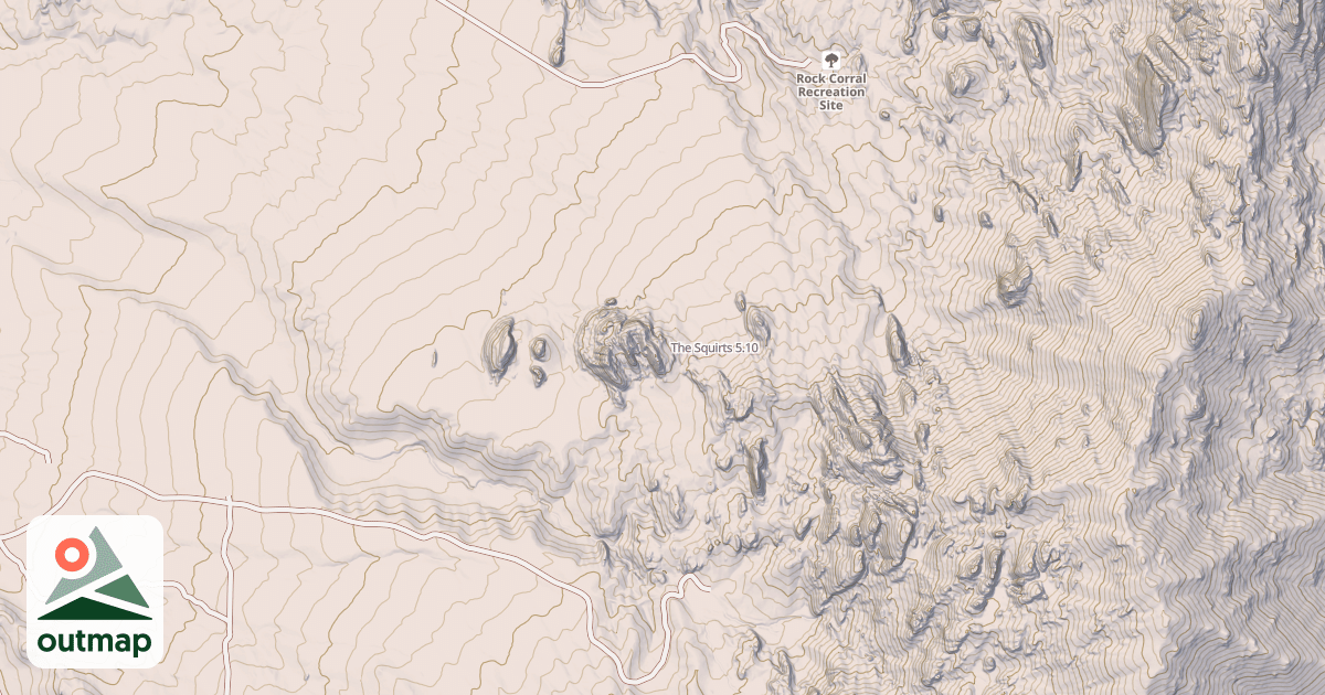 Map of The Squirts