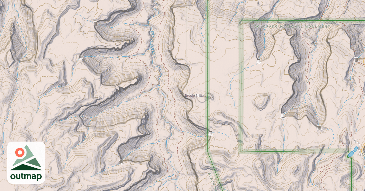 Map of Brodie