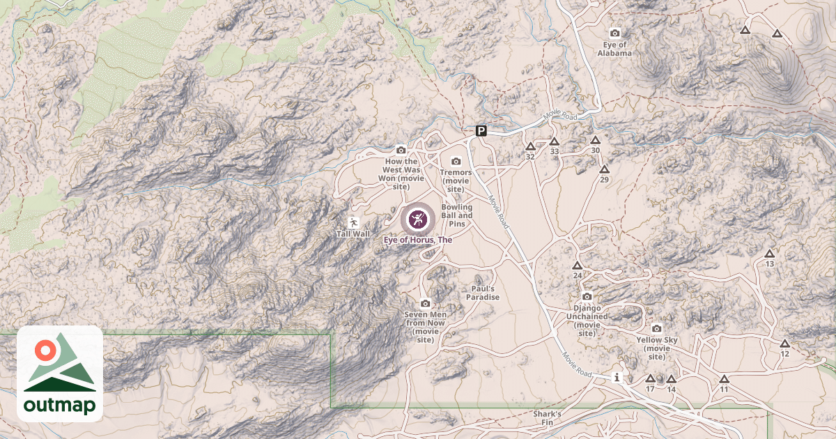 Map of Eye of Horus, The