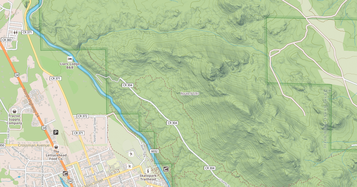 Map preview of Route 9