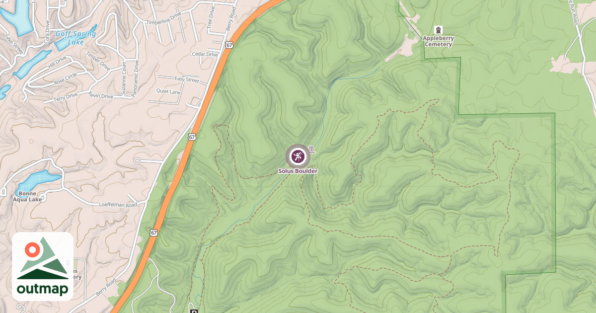 Map of Solus Boulder