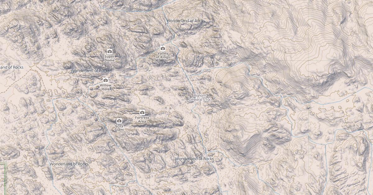 Map preview of Bighorn Dihedral