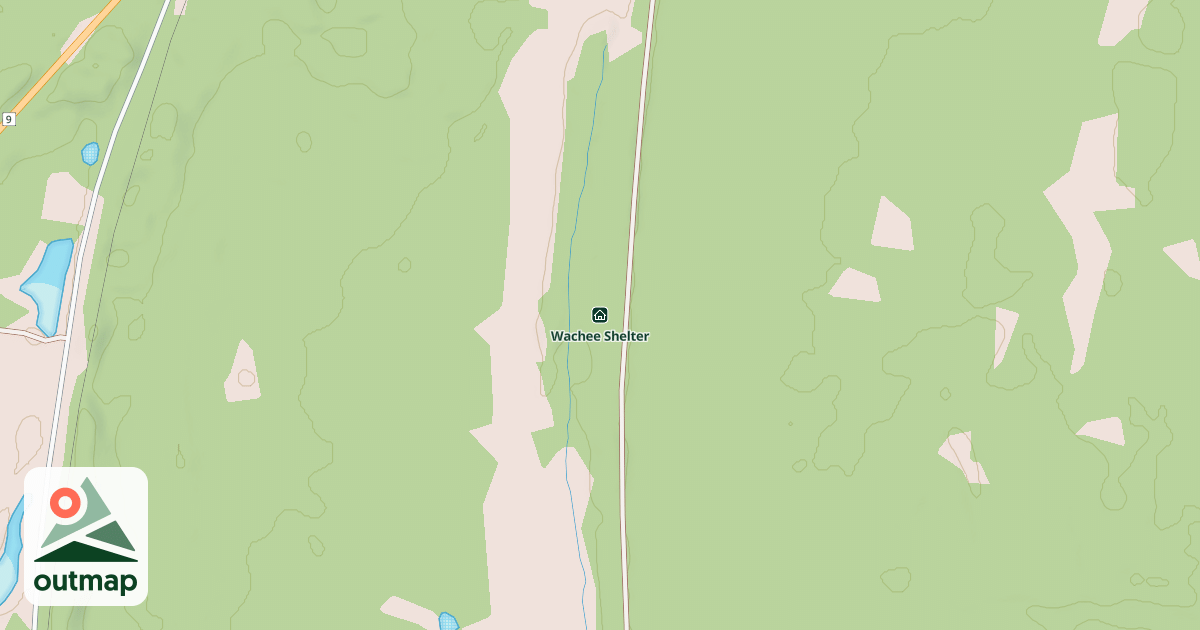 Map of Wachee Shelter