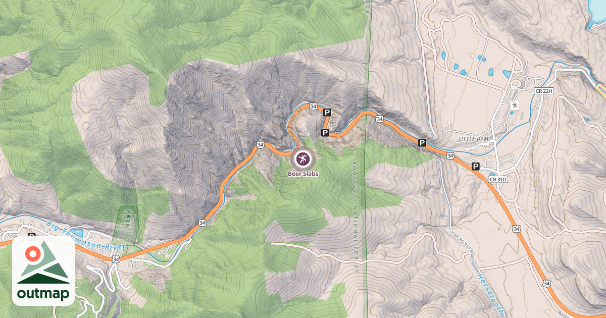 Map of Beer Slabs