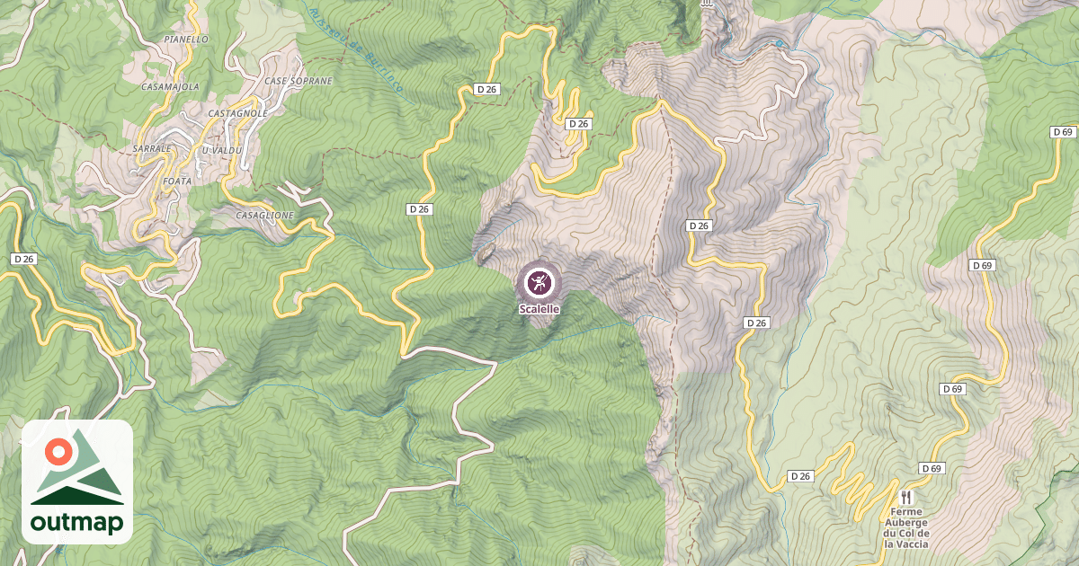 Map of Scalelle