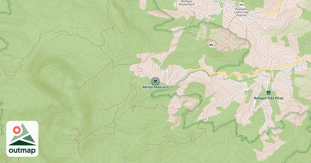 Map of Abrigo Mascarin