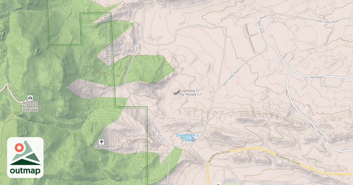 Map of Lightning To The Throttle