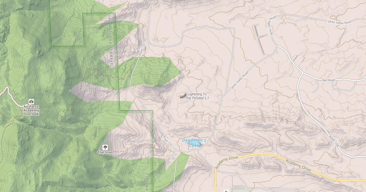 Map preview of Lightning To The Throttle