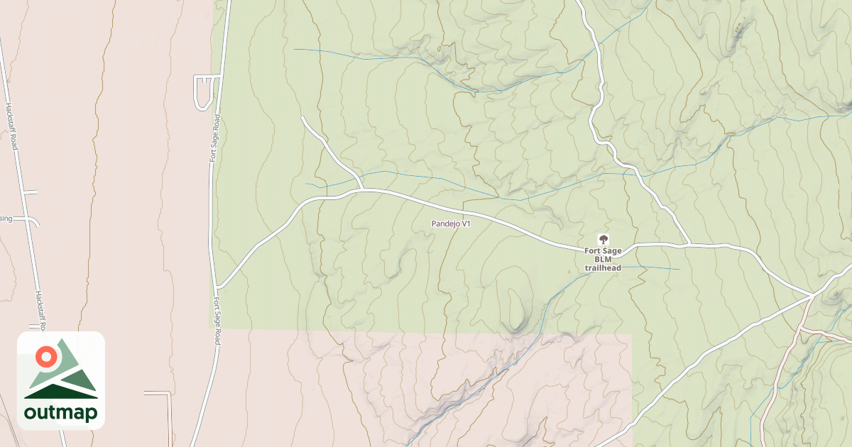 Map of Pandejo
