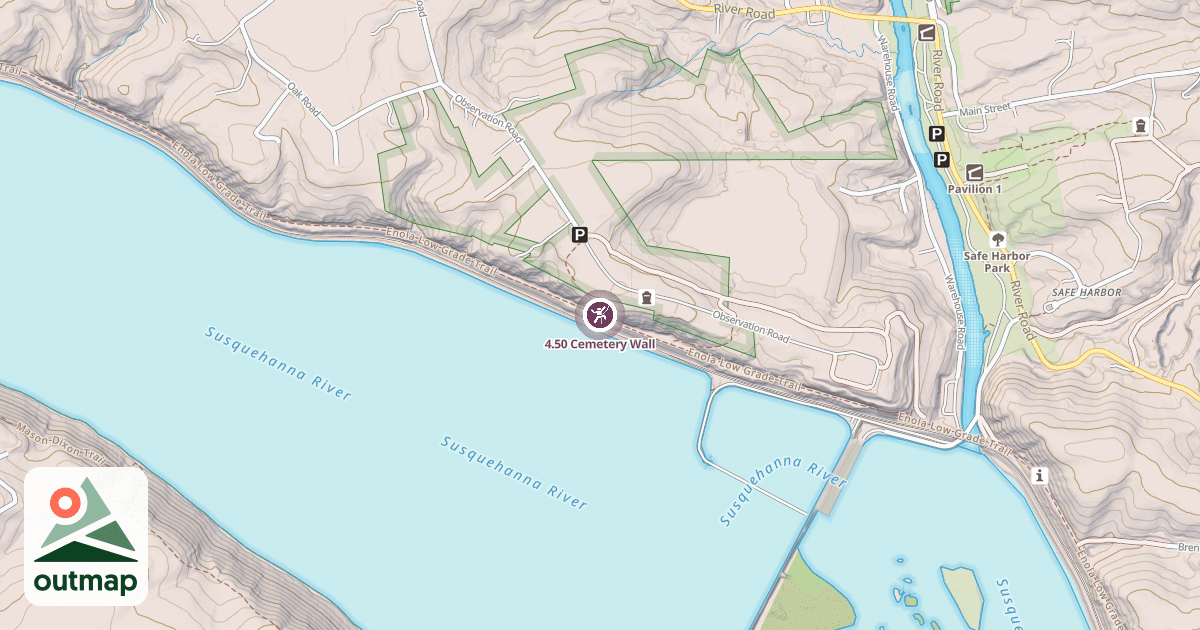 Map of 4.50 Cemetery Wall