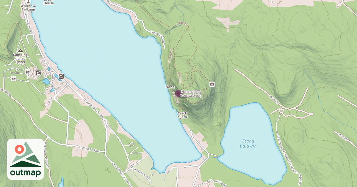 Map of Hommage (à Yves Laforest)