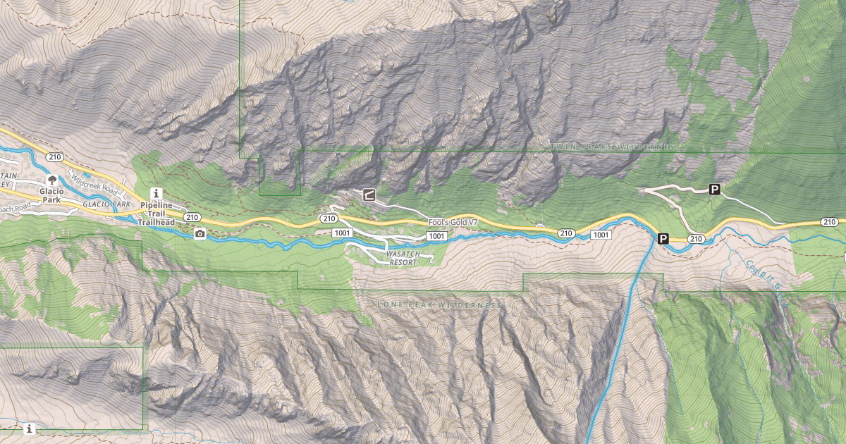 Map preview of Fool's Gold