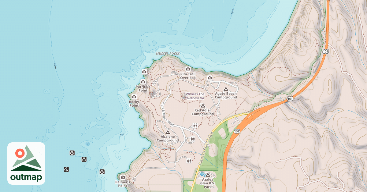 Map of Witness The Wetness