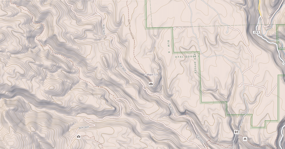 Map preview of C Major