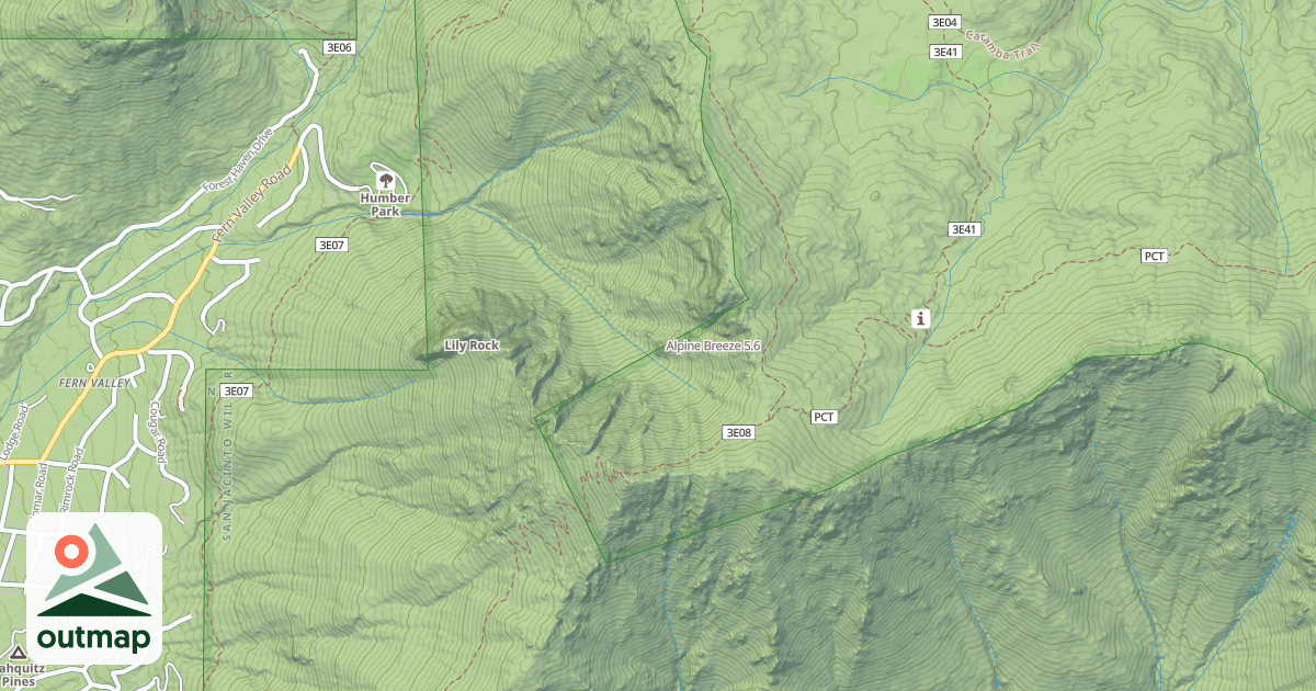 Map of Alpine Breeze