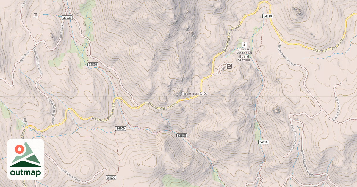 Map of Slenderman
