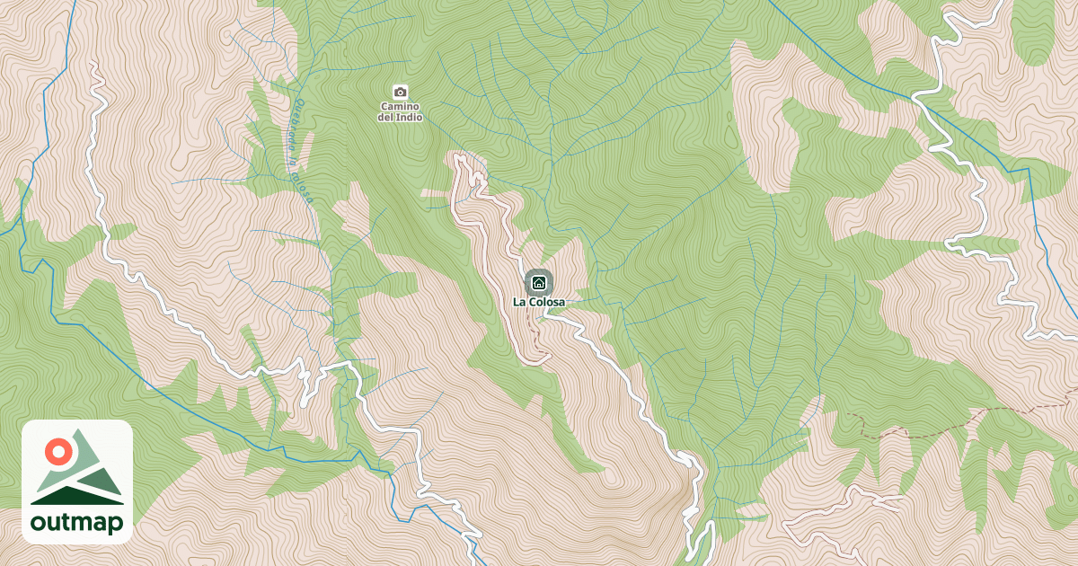 Map of La Colosa