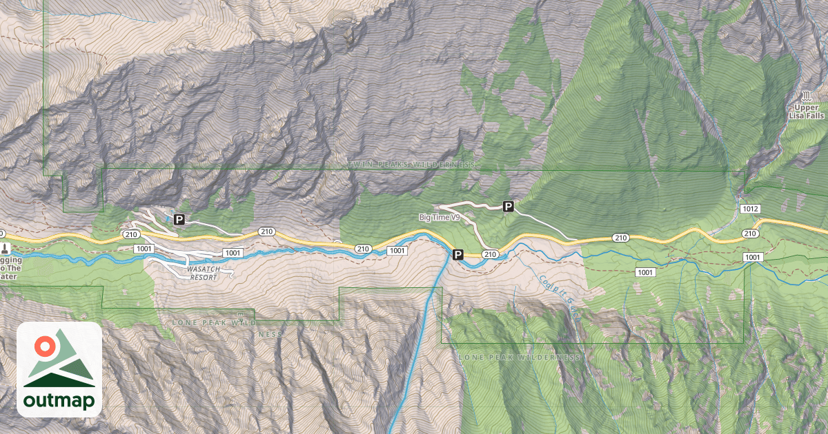 Map of Big Time