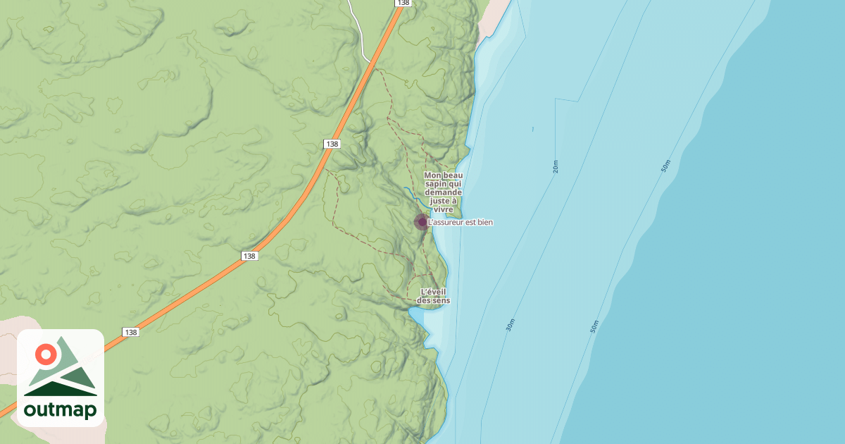 Map of L’assureur est bien