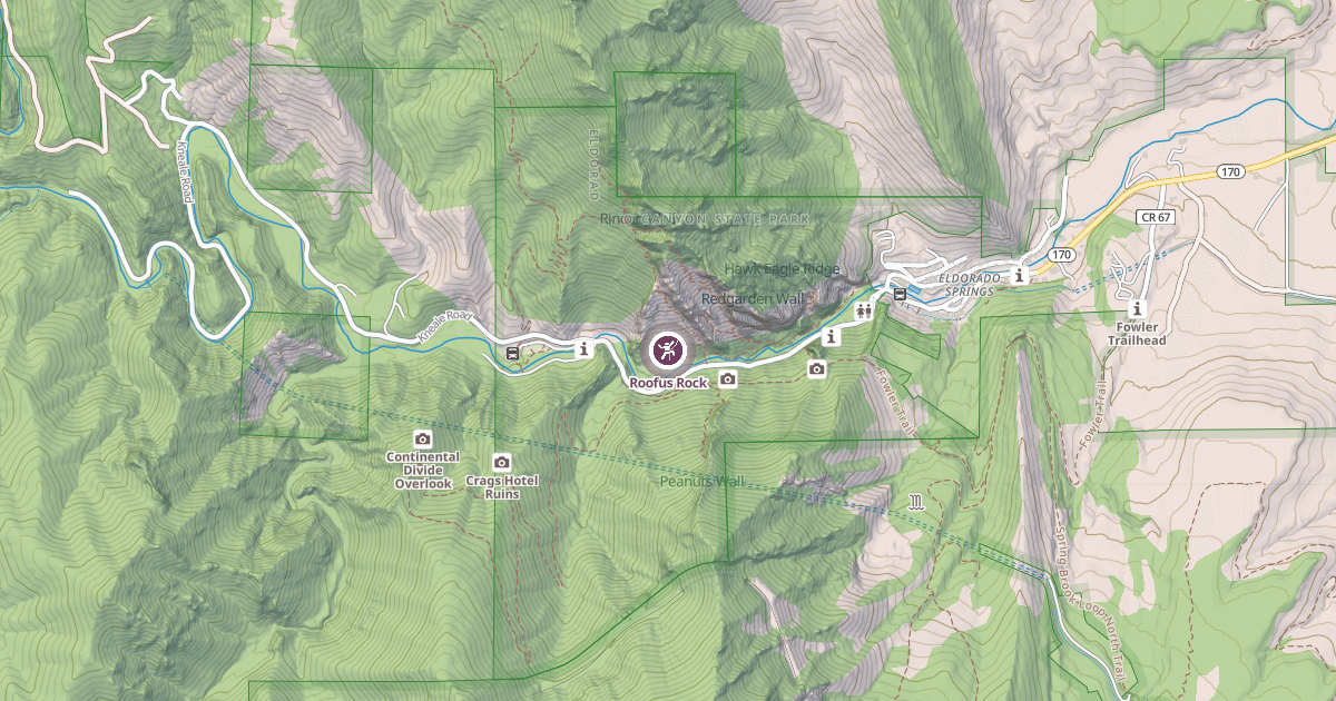 Map preview of Roofus Rock