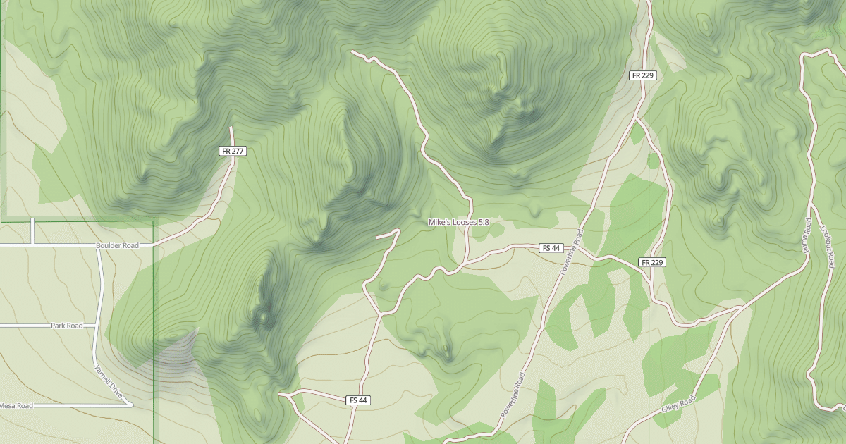Map preview of Mike's Looses