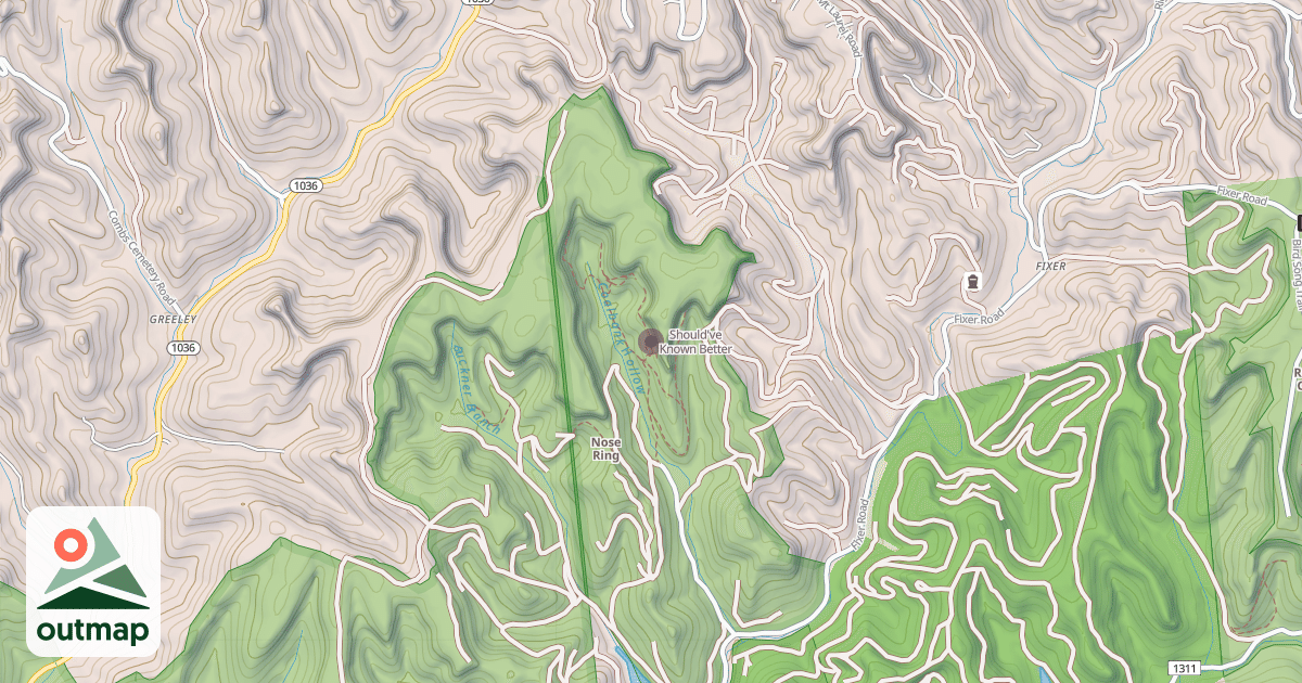 Map of Should've Known Better