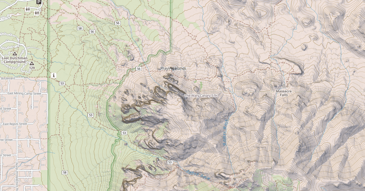 Map preview of The Wary Canary