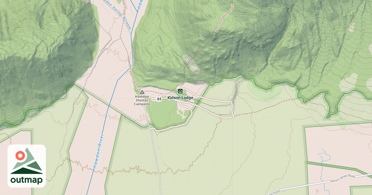 Map of Paterson Lodge