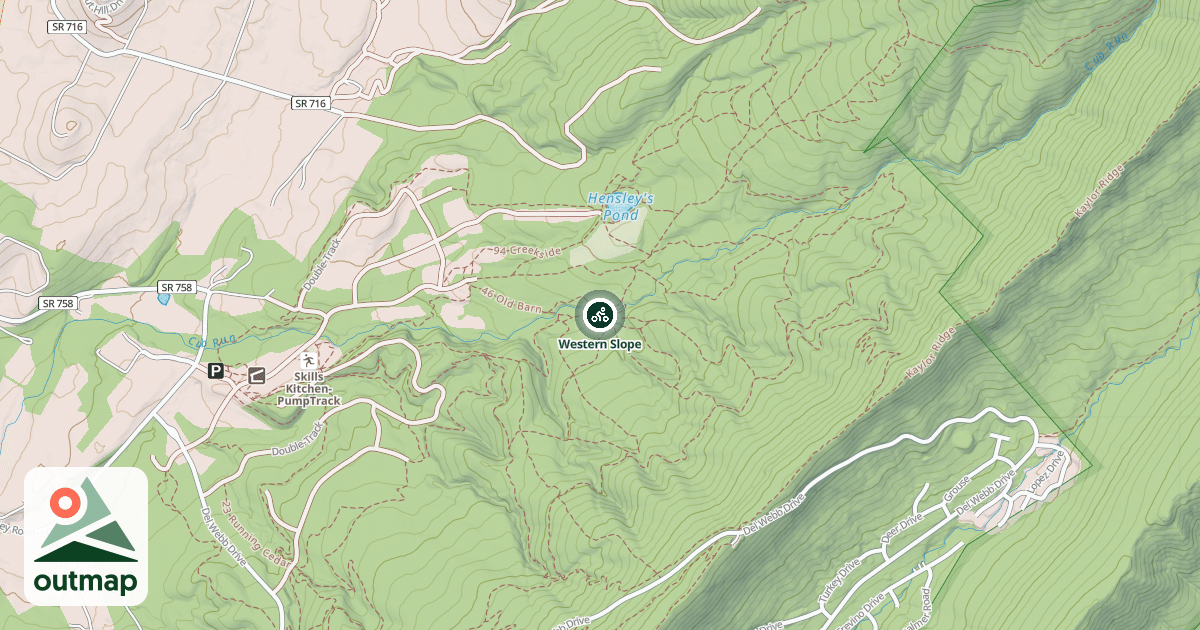 Map of Western Slope