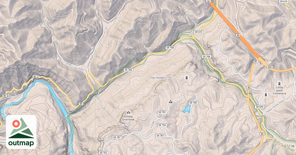 Map of Dag Naggily